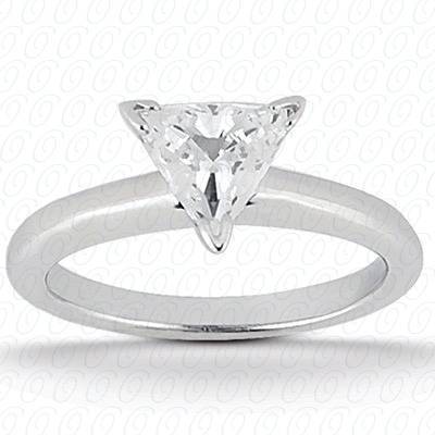 Solitaire Diamant Trillion