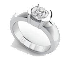 bague diamant ronde